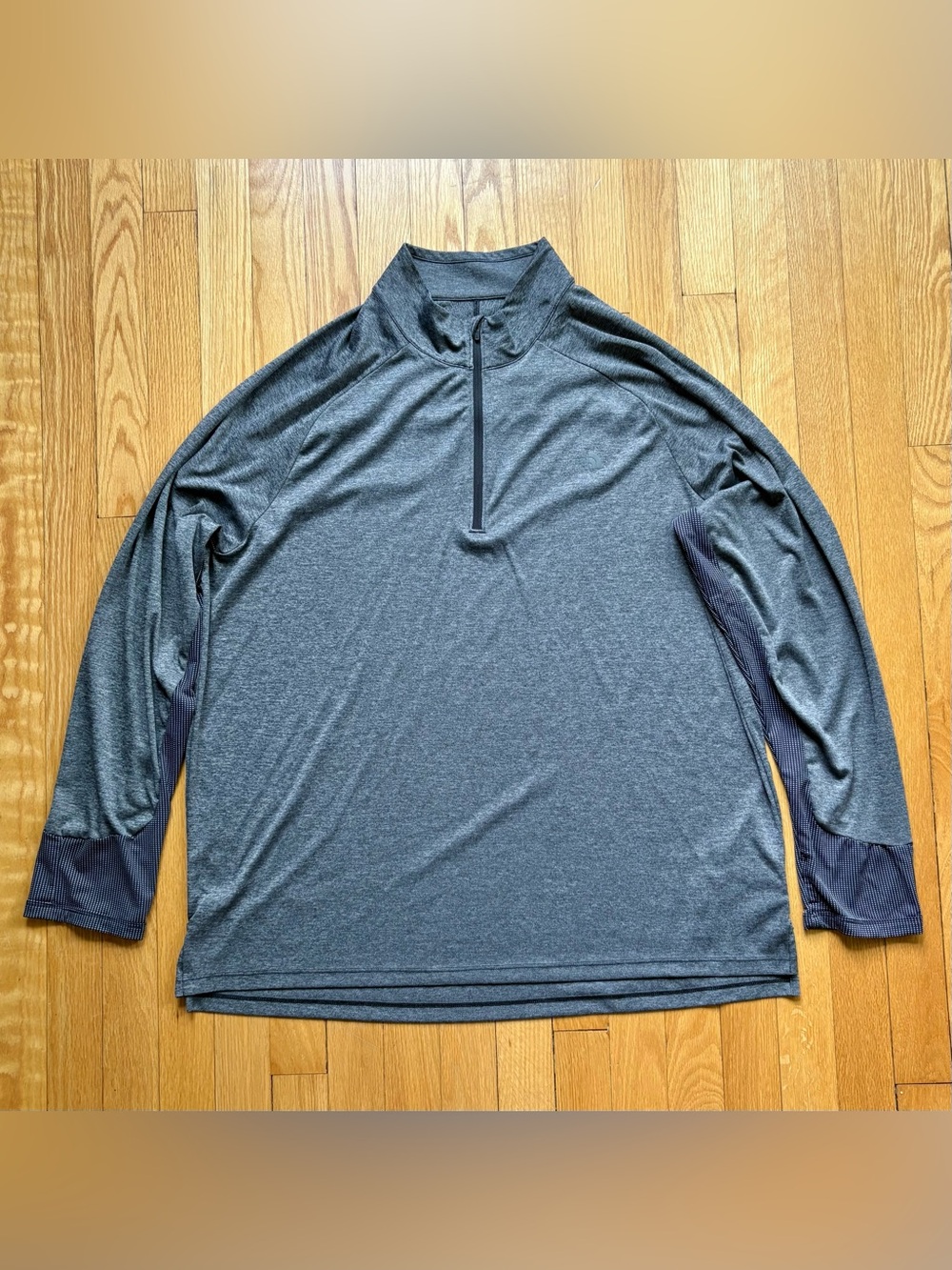 The North Face Men’s 1/4 Zip Flashdry XD Performance Pullover 2XL Gray